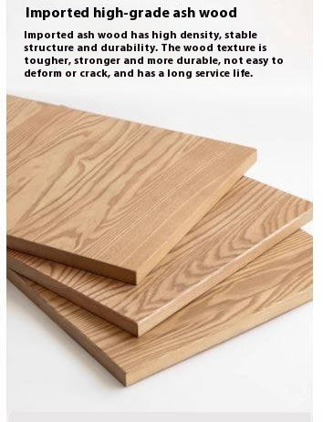 Ash Solid Wood Wabi Sabi Style Creative Coffee Table