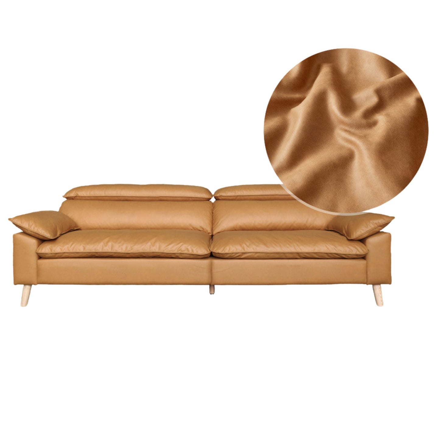 Ash Fabric Sofa Living Room.