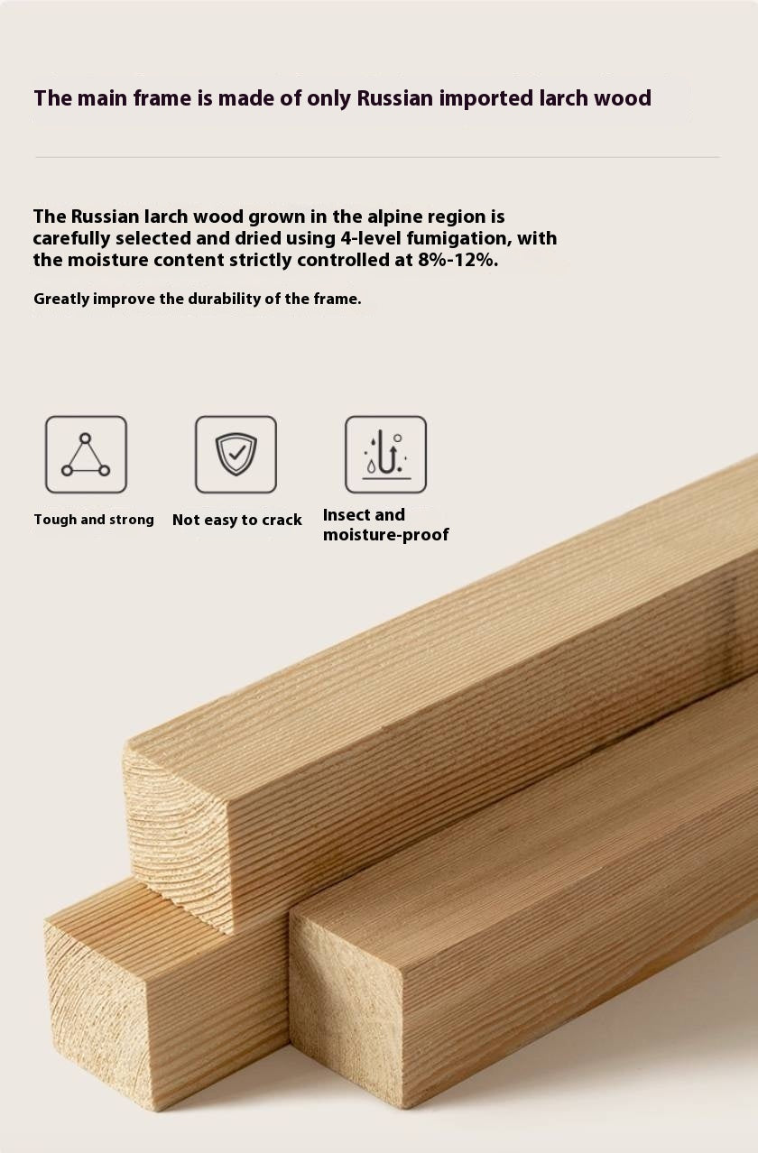 Beech, Fabric Cotton And Linen Sofa