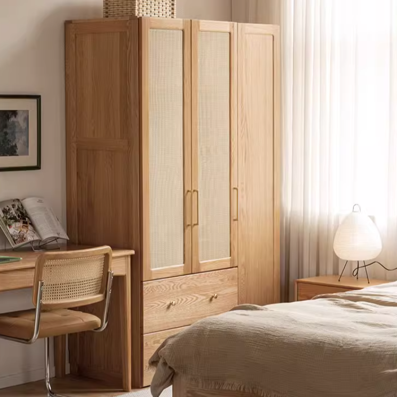 Oak Solid Wood Free Combination Wardrobe