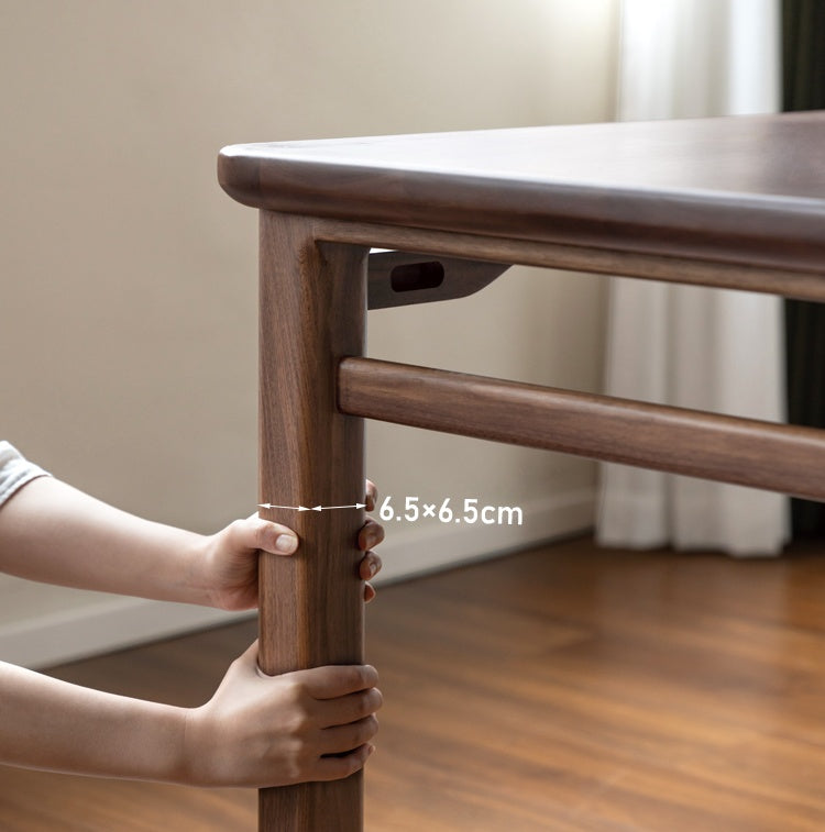 Ash, Black Walnut Rectangular Dining Table