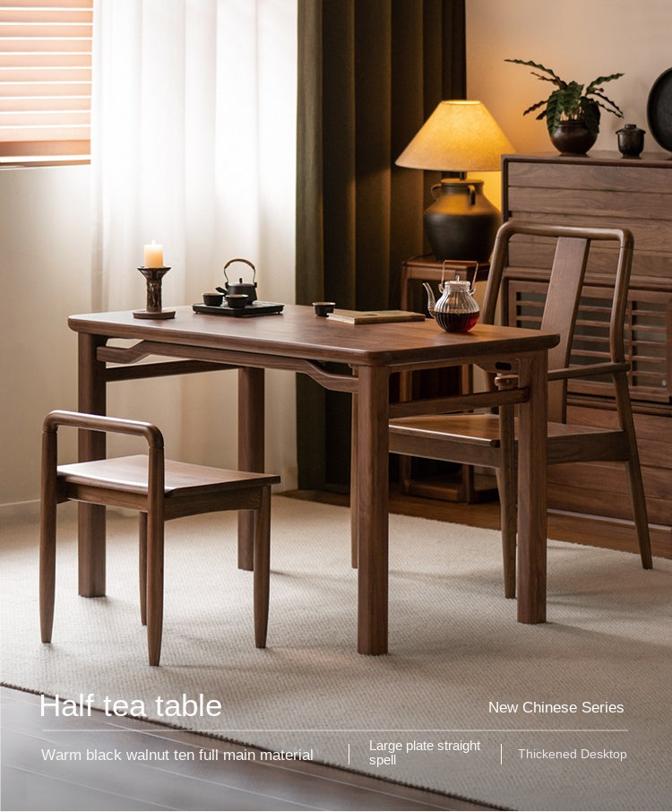 Ash, Black Walnut Rectangular Dining Table