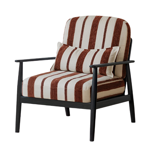 Oak Solid Wood French Retro Single Chair