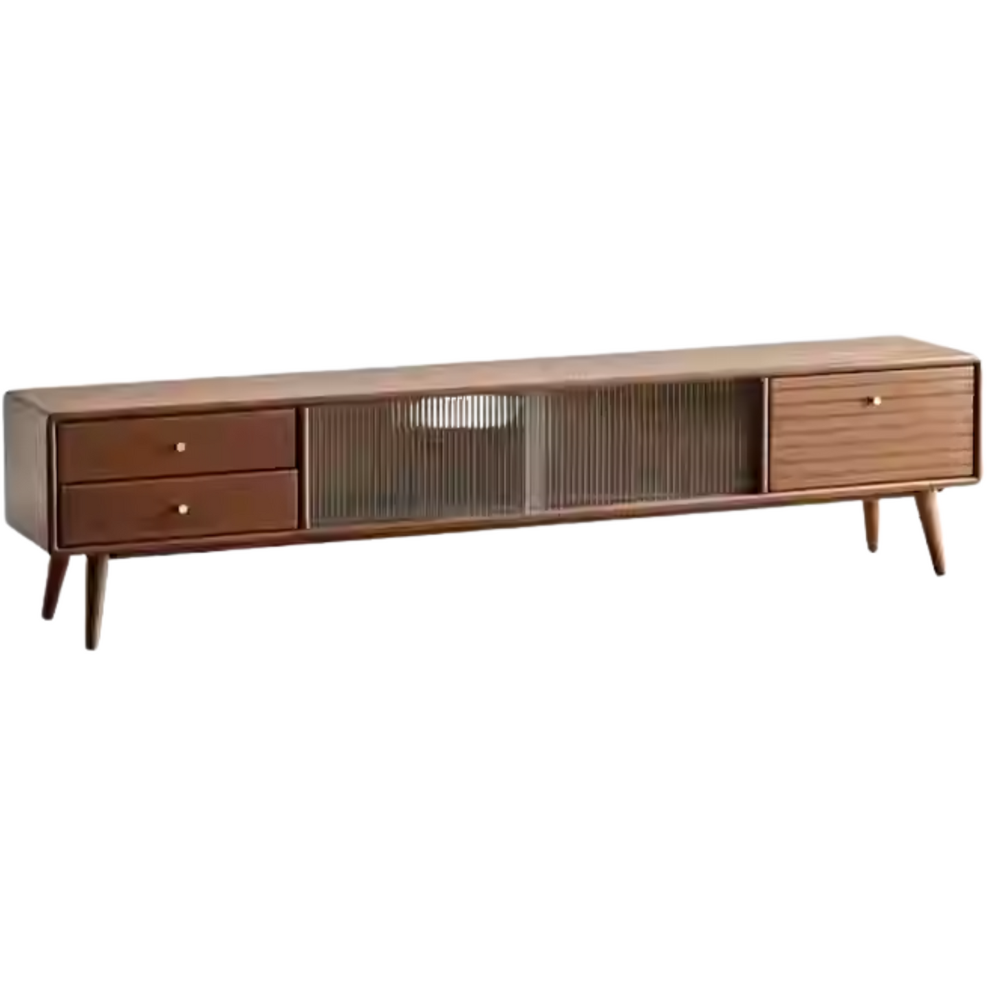 Rubber Solid wood Modern TV Cabinet.