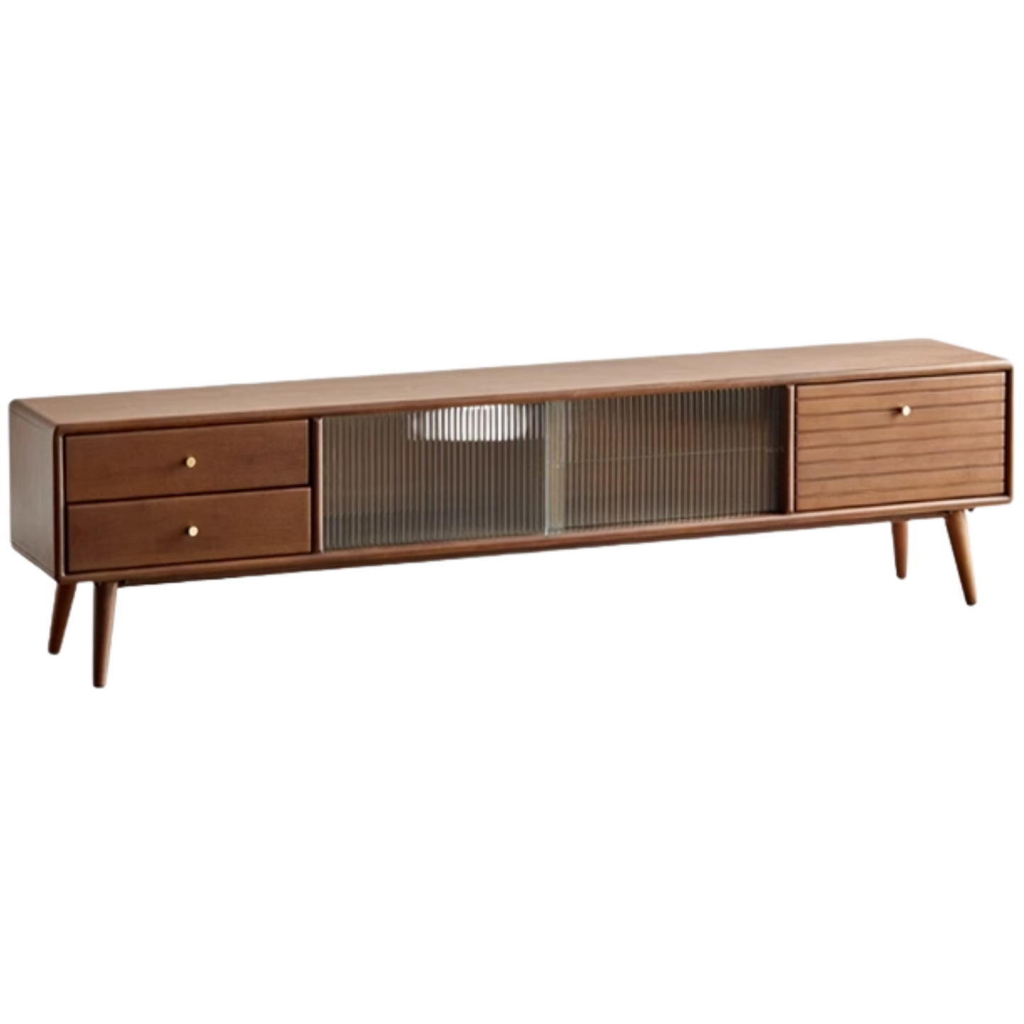 Rubber Solid wood Modern TV Cabinet.