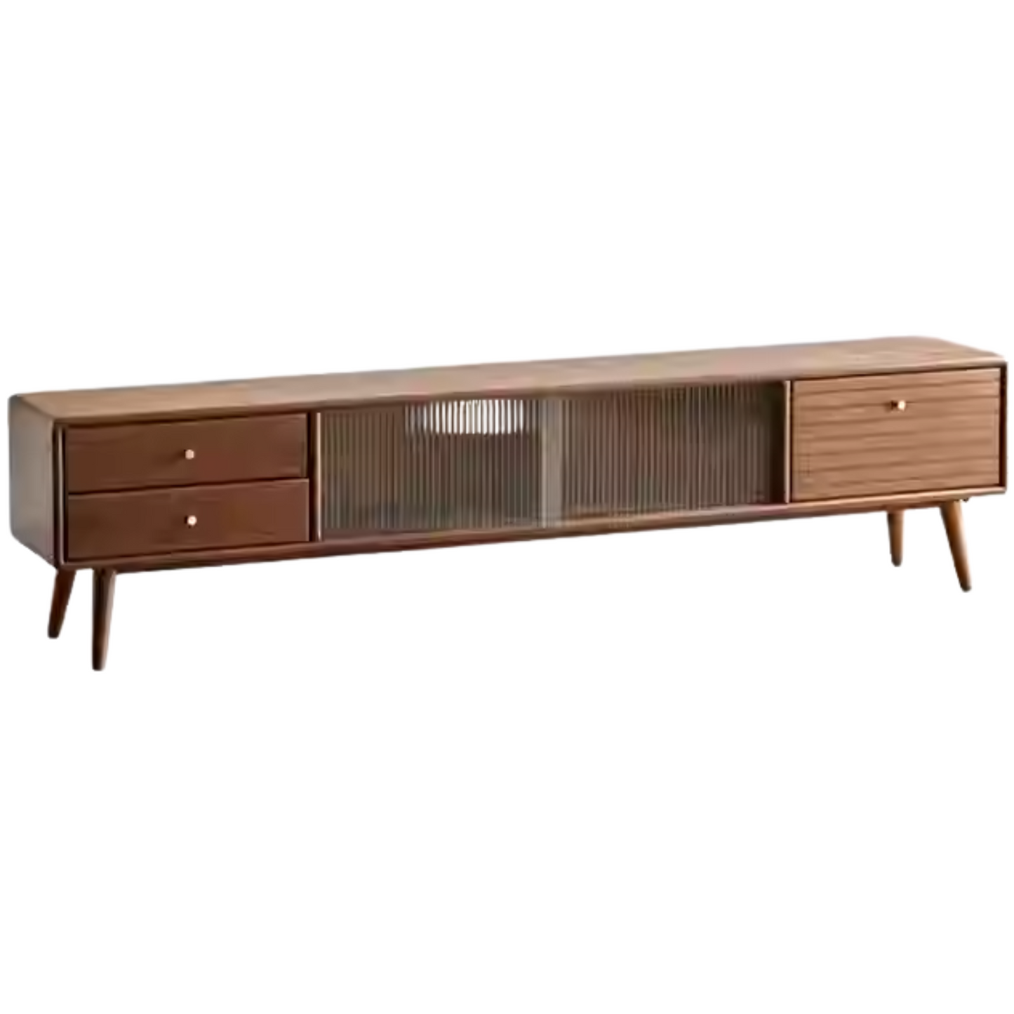 Rubber Solid wood Modern TV Cabinet.