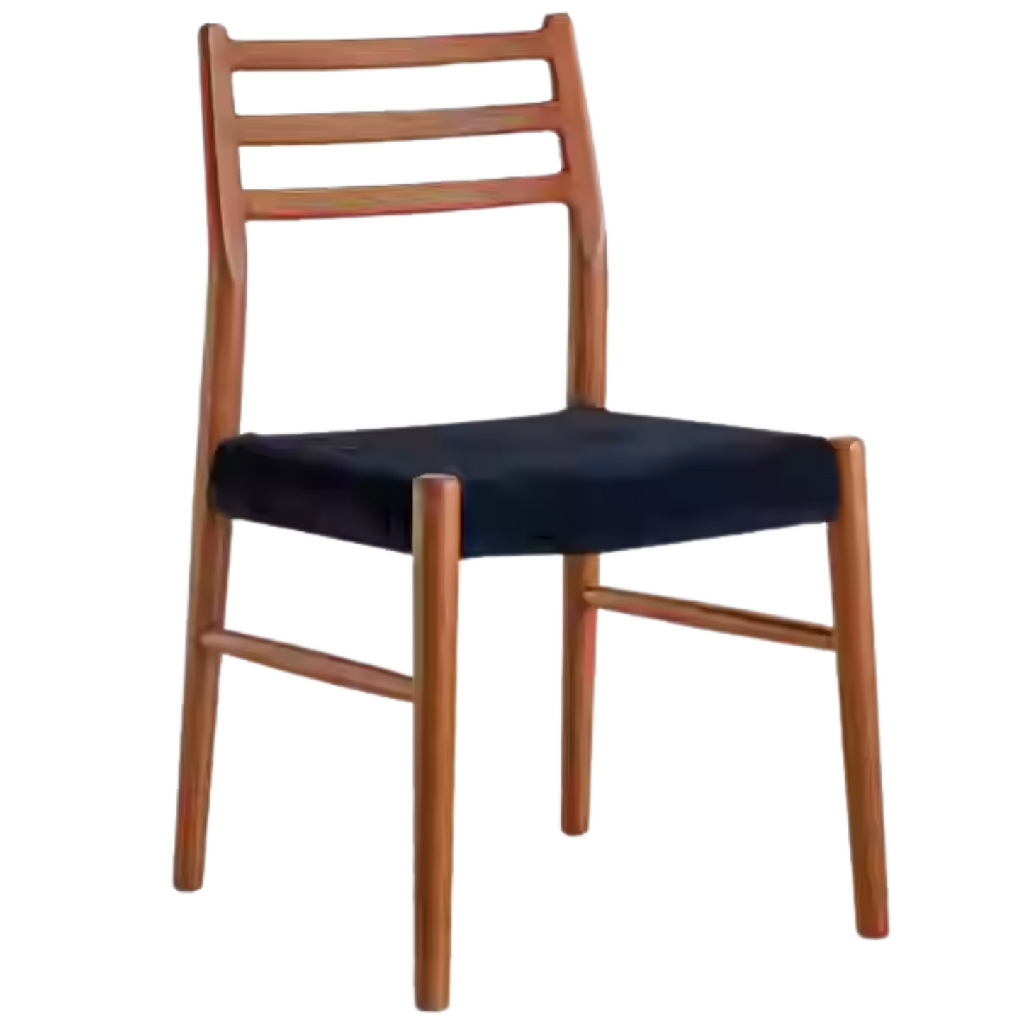 Set 4 pcs Beech Solid Wood Retro Style Dining Chair