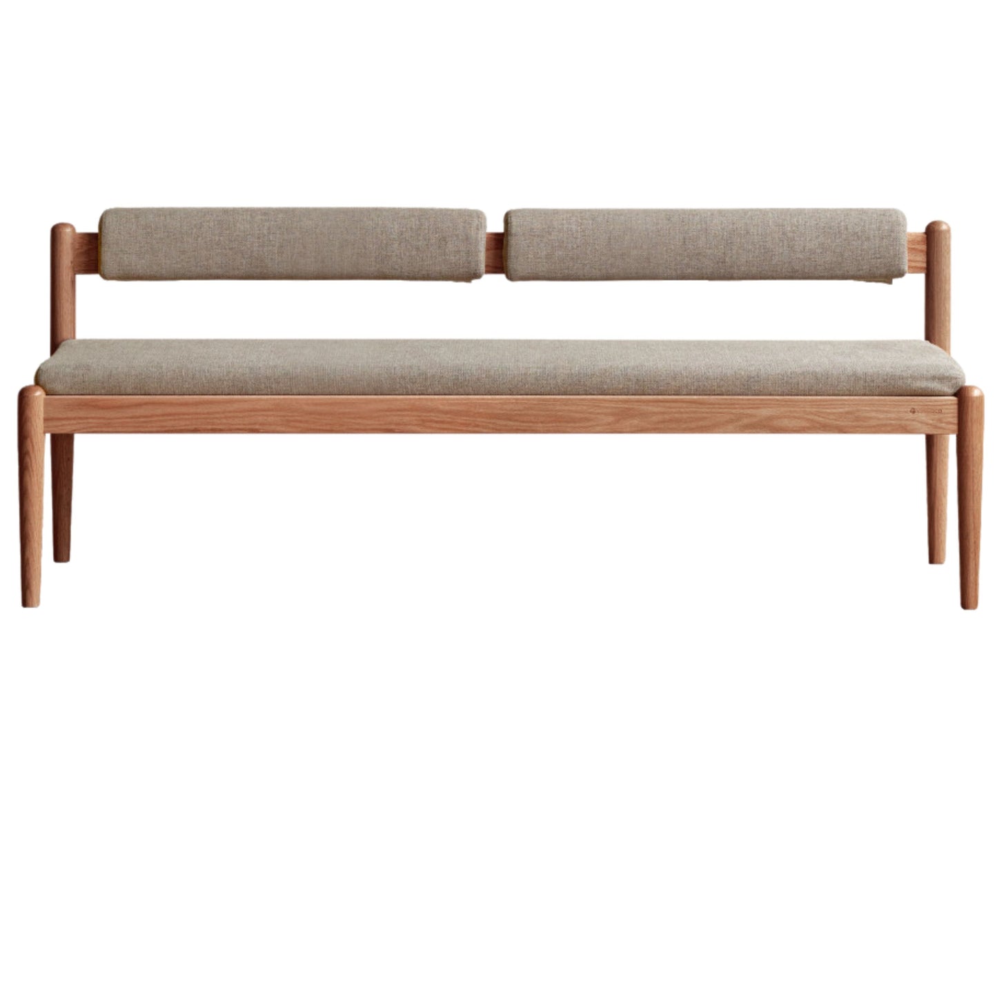 Black Walnut, Oak Solid Wood Long Bench