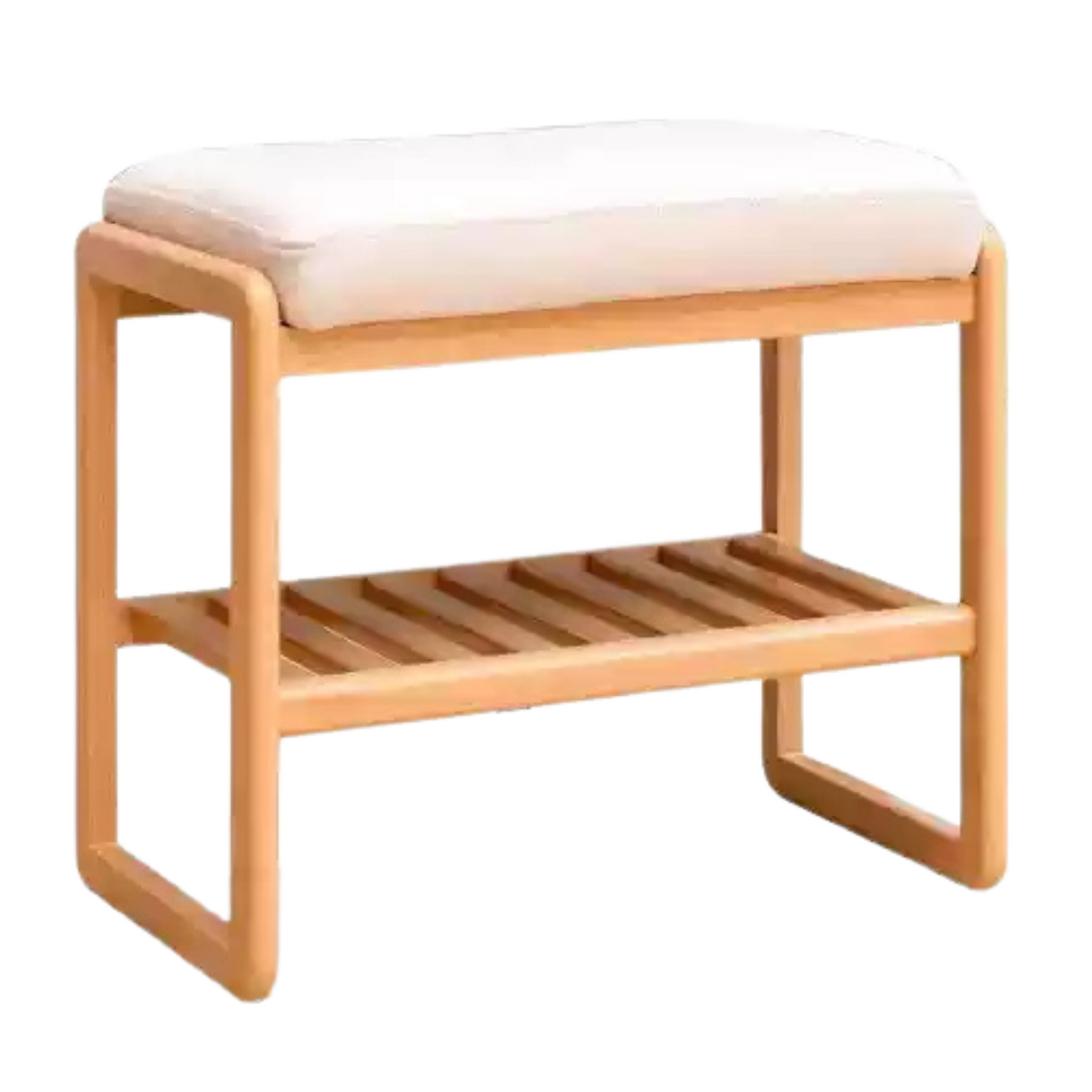 Beech Solid Wood Shoe Wearing Stool
