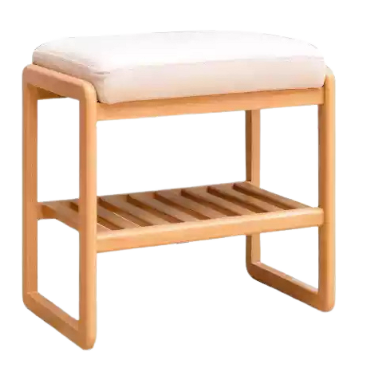 Beech Solid Wood Shoe Wearing Stool