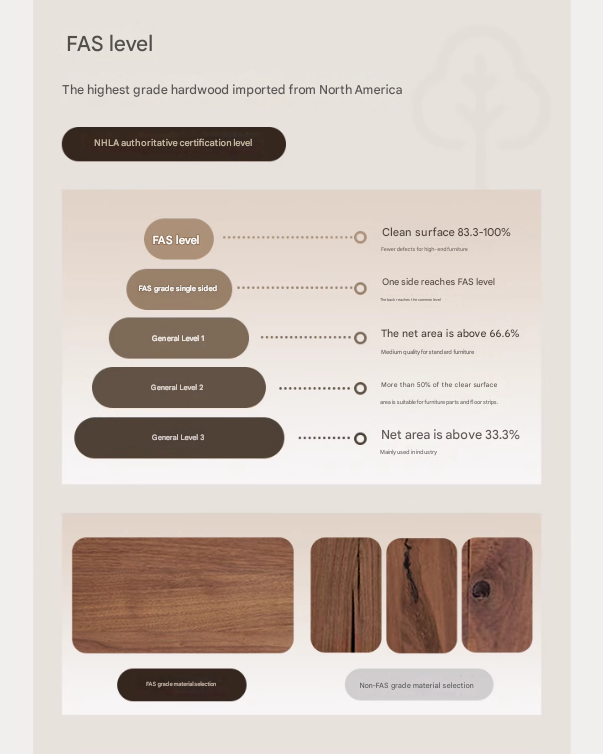 Sandalwood, Black Walnut Solid Wood Rock Plate Coffee Table