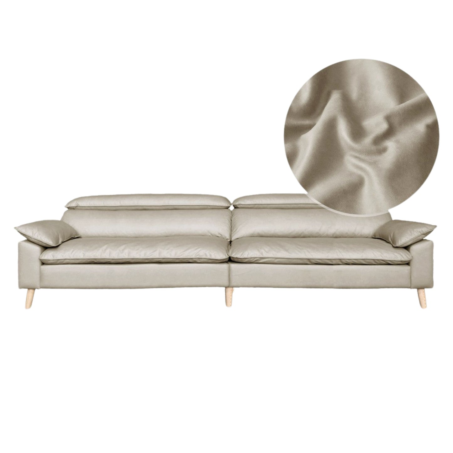 Ash Fabric Sofa Living Room.