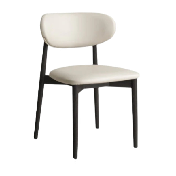 4 pcs Oak Solid Wood, Solid Rubberwood Modern Soft Dining Chair