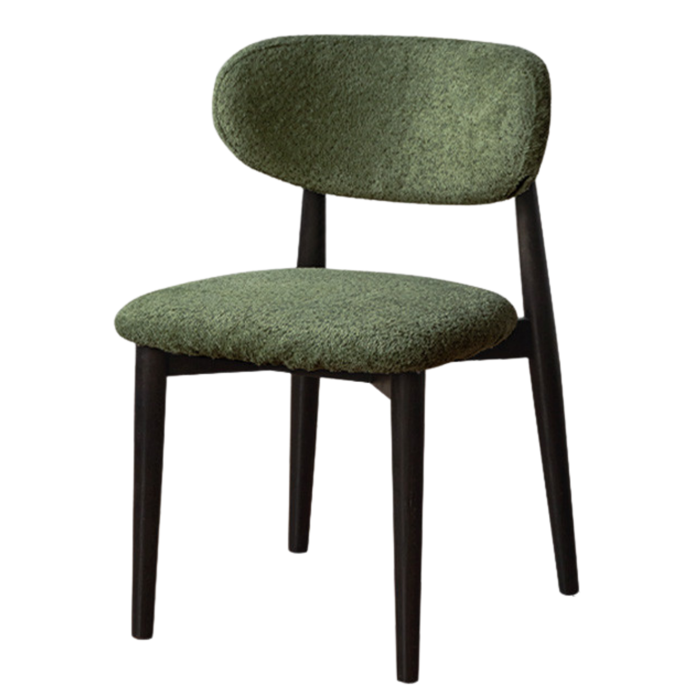 4 pcs Oak Solid Wood, Solid Rubberwood Modern Soft Dining Chair