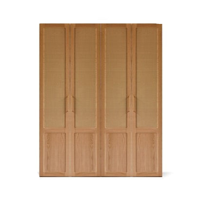 Oak Solid Wood Free Combination Wardrobe