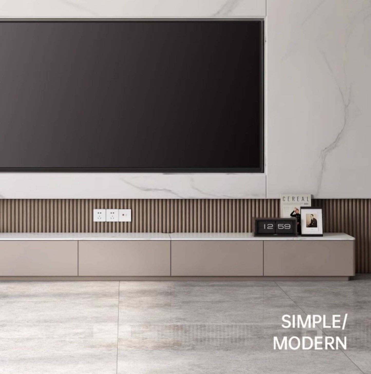 Oak, Tulip Tree, Poplar, Black Walnut Solid Wood TV Stand