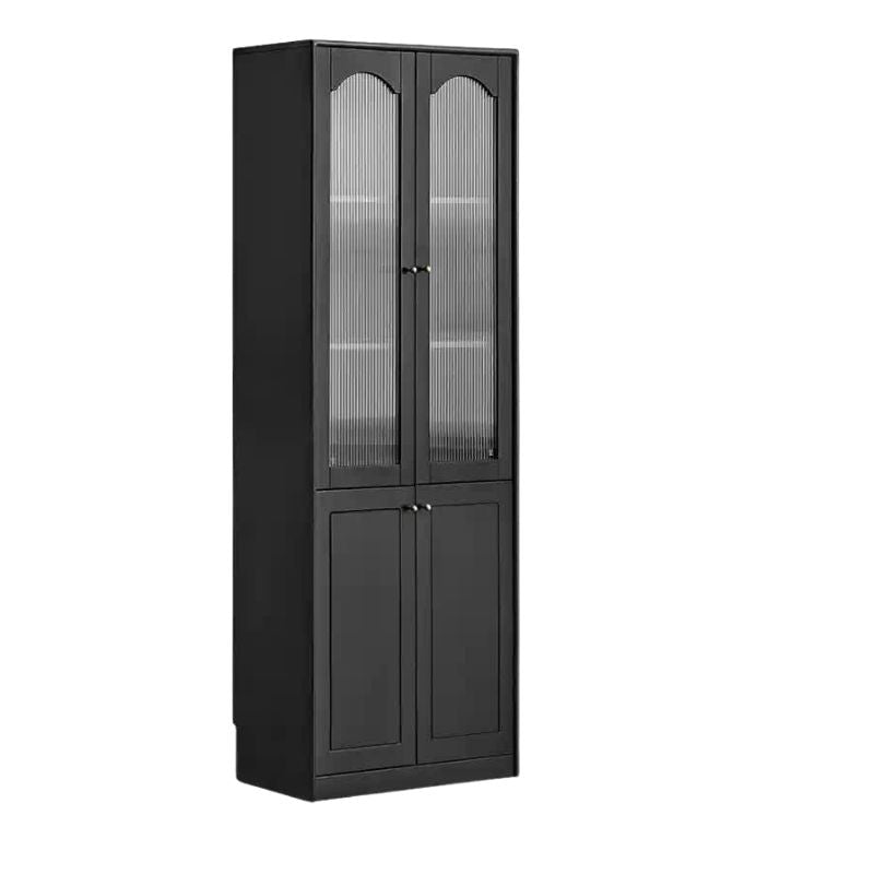 Solid Rubberwood American Retro Bookcase