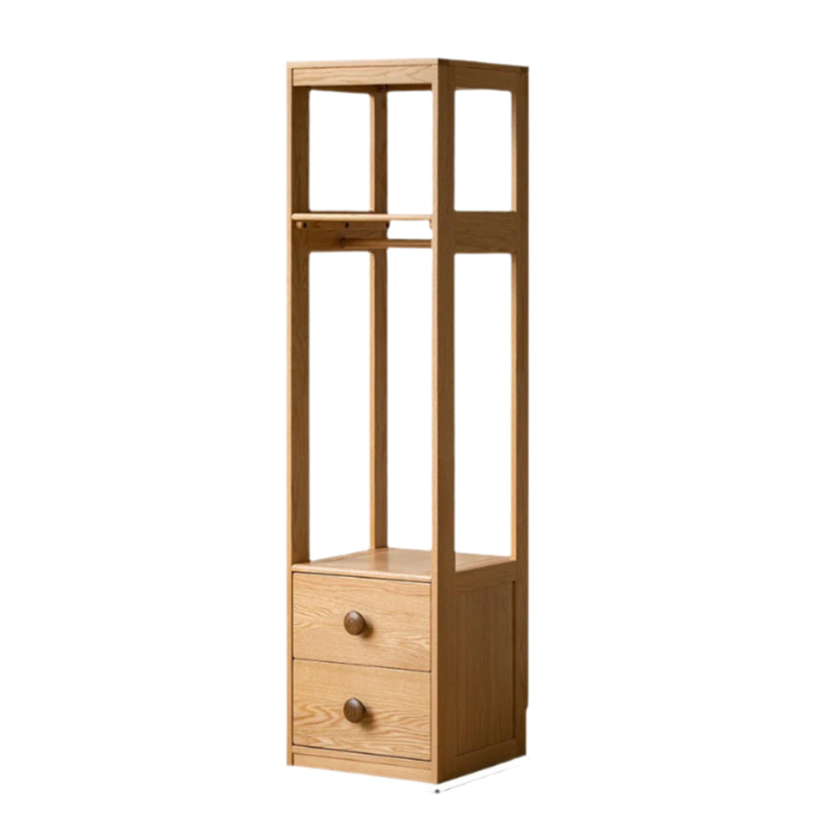 Oak Solid Wood Children's Wardrobe.