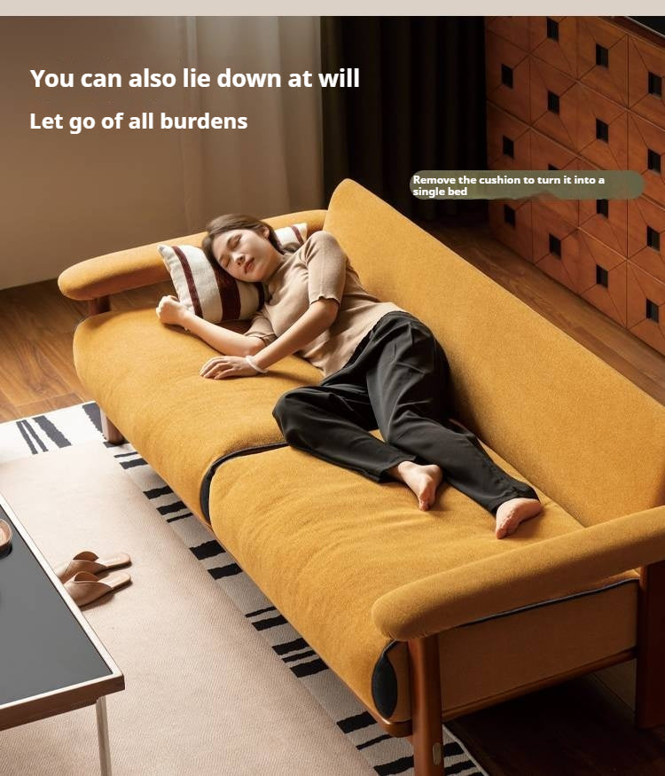 Beech Solid Wood Sofa Ancient Style