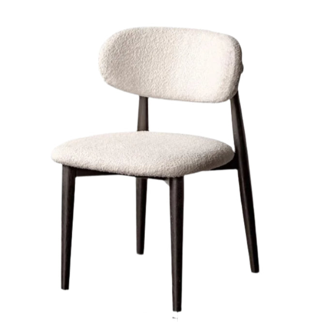 4 pcs Oak Solid Wood, Solid Rubberwood Modern Soft Dining Chair