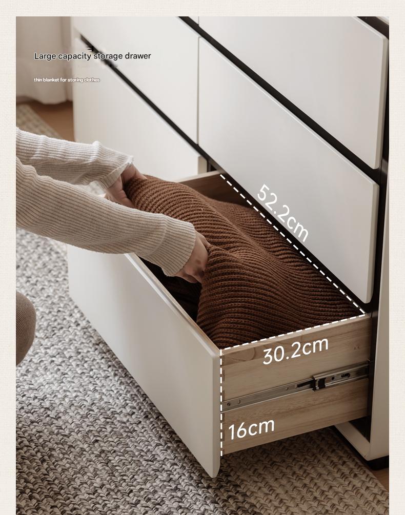 Rubber Solid Wood Rotating Modern Dressing Table.