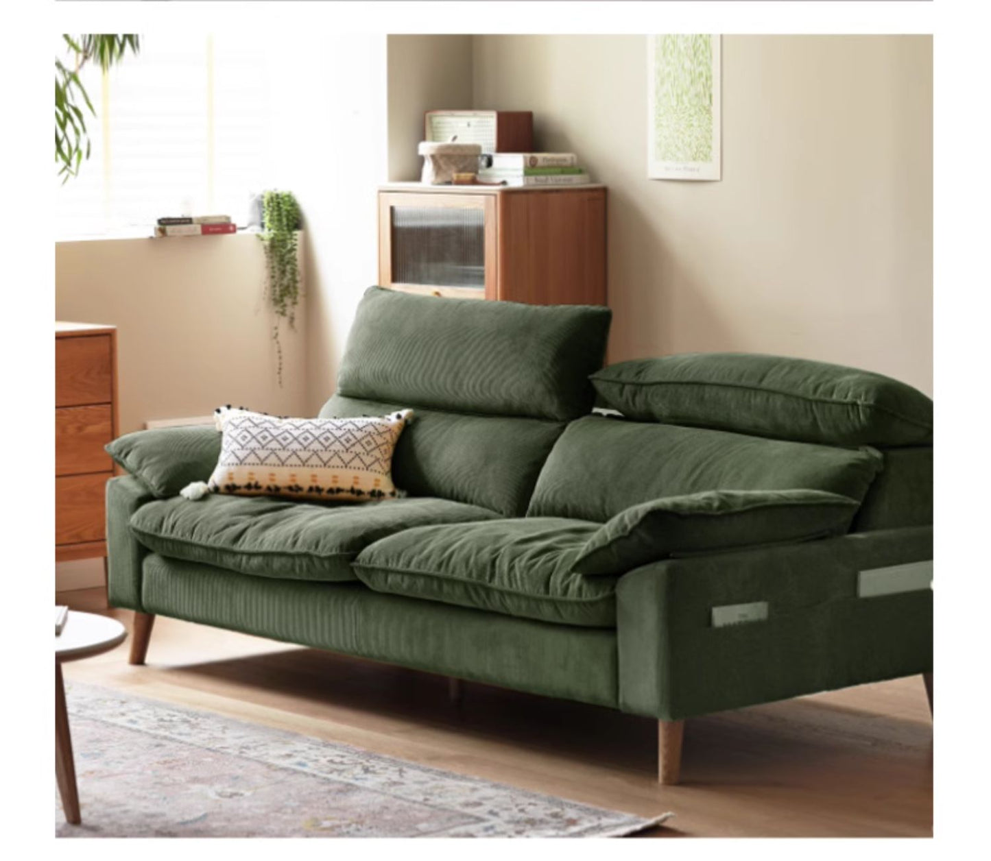 Ash Fabric Sofa Living Room.