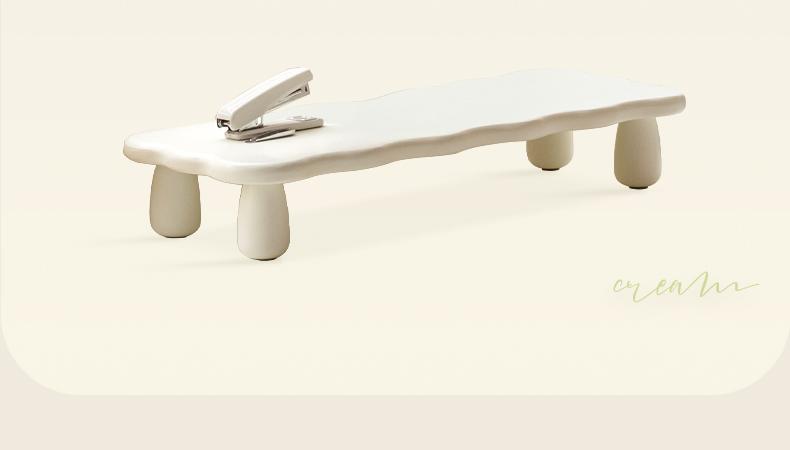 Birch Solid Wood Computer Elevated Desktop Storage Rack