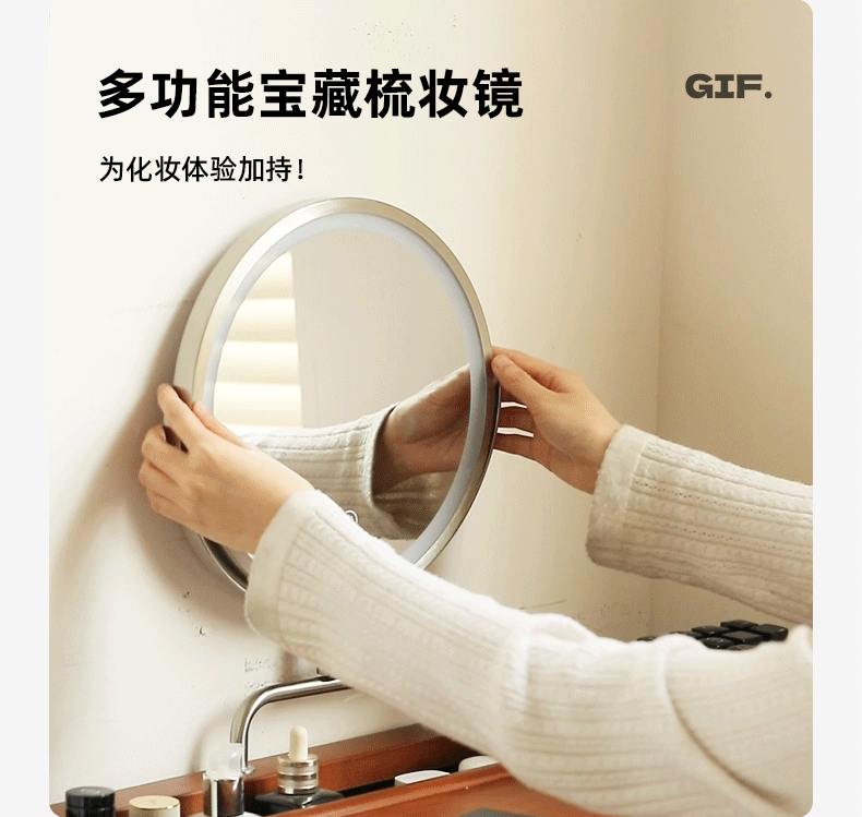 Poplar Solid Wood Multi Functional Retro Dressing Table