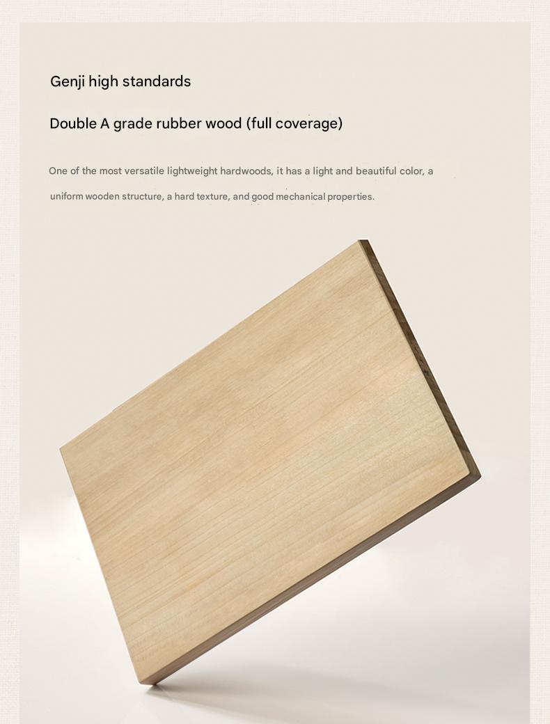 Rubber Solid Wood Rotating Modern Dressing Table.