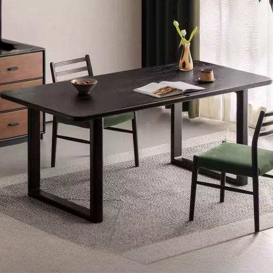 Oak Solid Wood Modern Large Dining Table