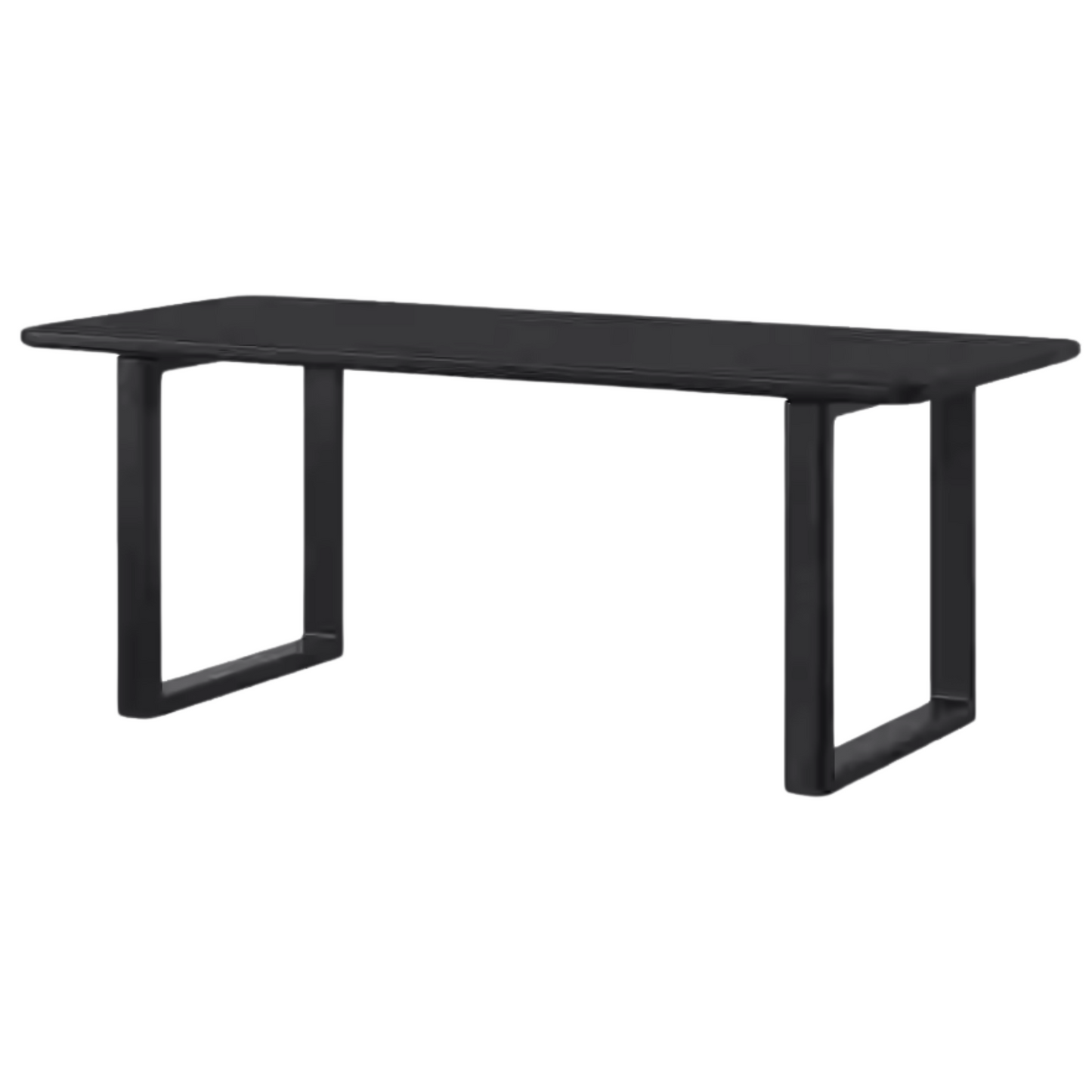 Oak Solid Wood Modern Large Dining Table