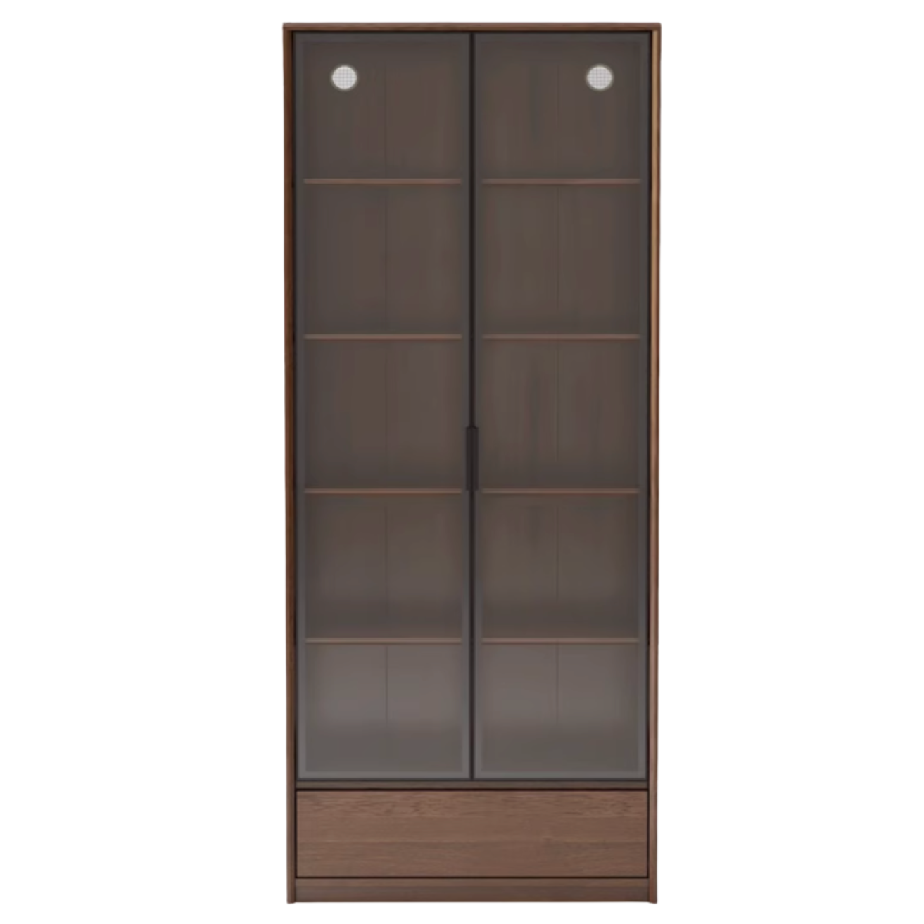 Black Walnut Solid Wood Bookshelf -USA