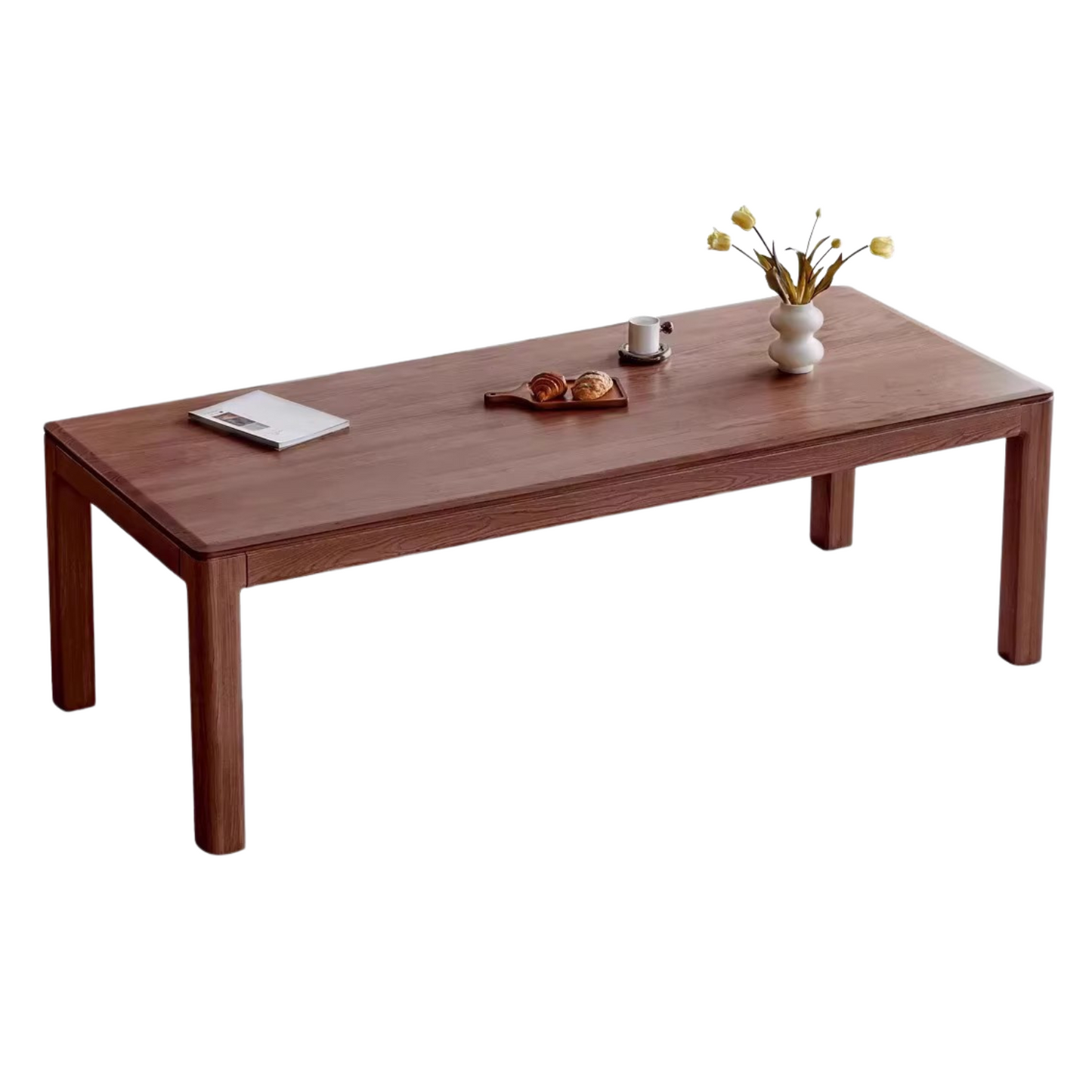 Ash, Oak Solid Wood Long Dining Table