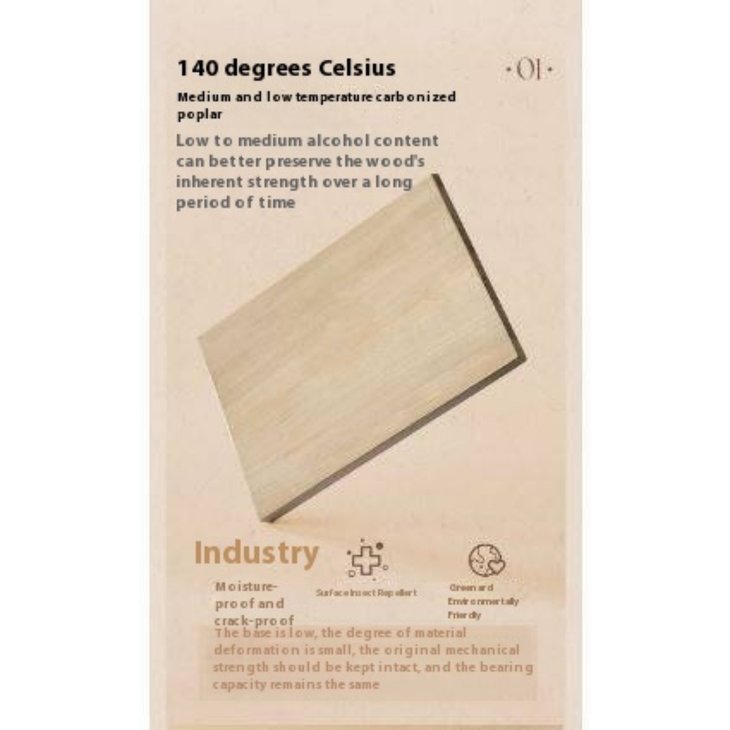 Poplar Solid Wood French Retro TV Cabinet