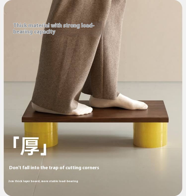 Black Walnut Solid Wood Light Luxury Bookcase and Storage