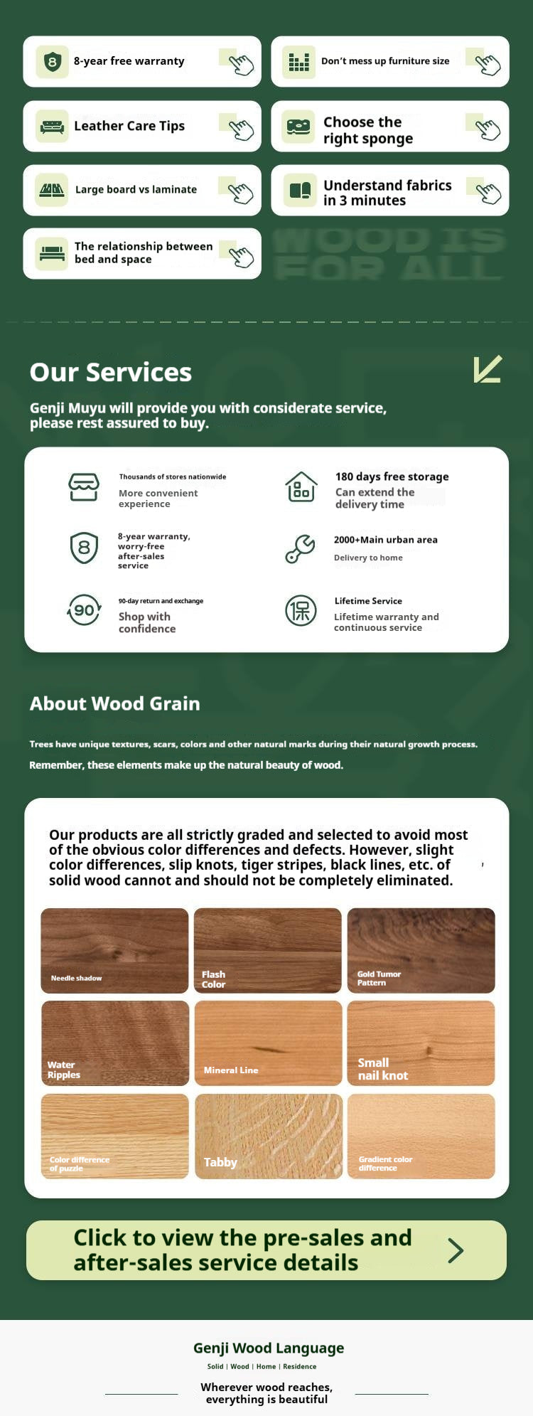 Poplar Solid Wood Middle-Age Edge Cabinet Storage