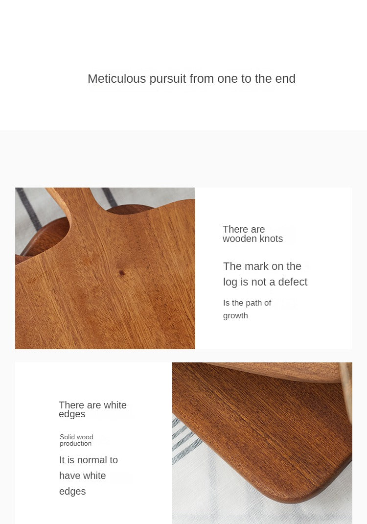 Ebony wood chopping board antibacterial and mildew-proof