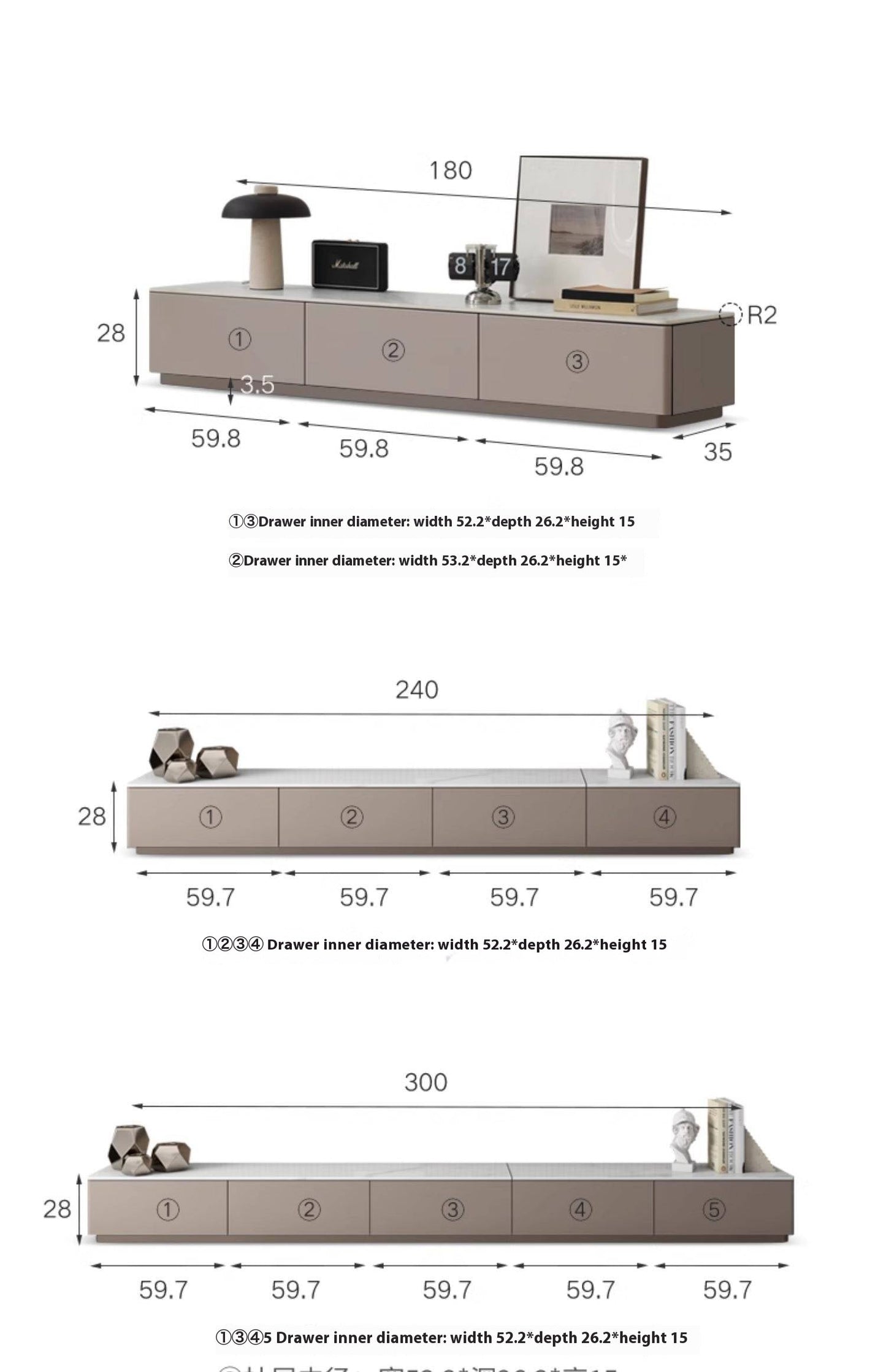 Oak, Tulip Tree, Poplar, Black Walnut Solid Wood TV Stand