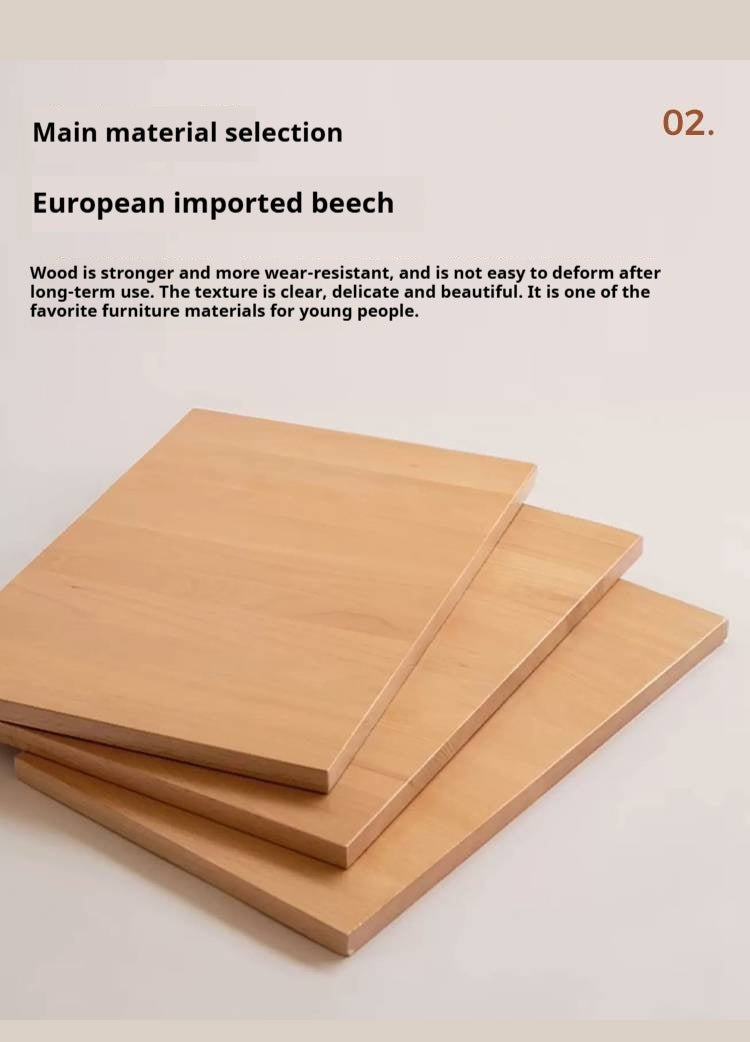 Beech Solid Wood Sofa Ancient Style