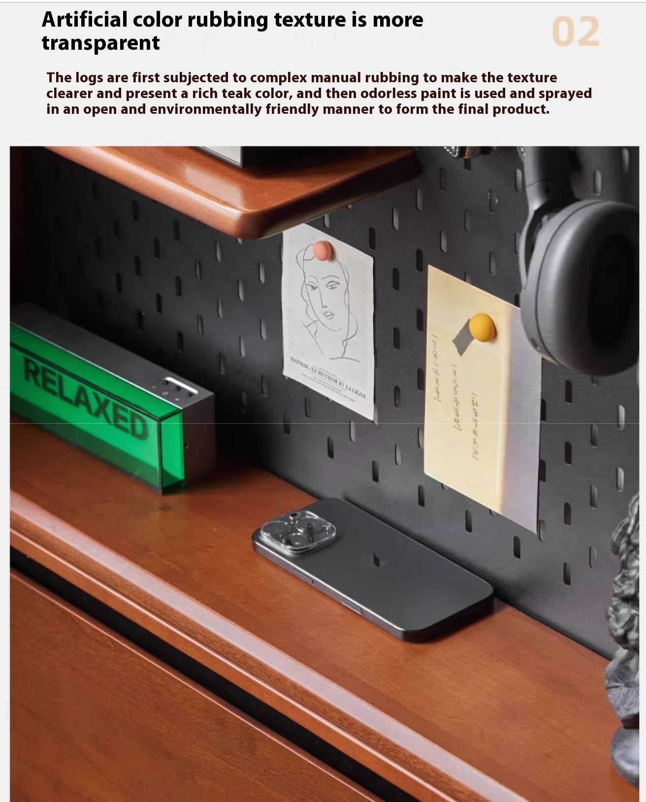 Poplar Solid Wood Middle-Age Ultra-Thin Shoe Cabinet