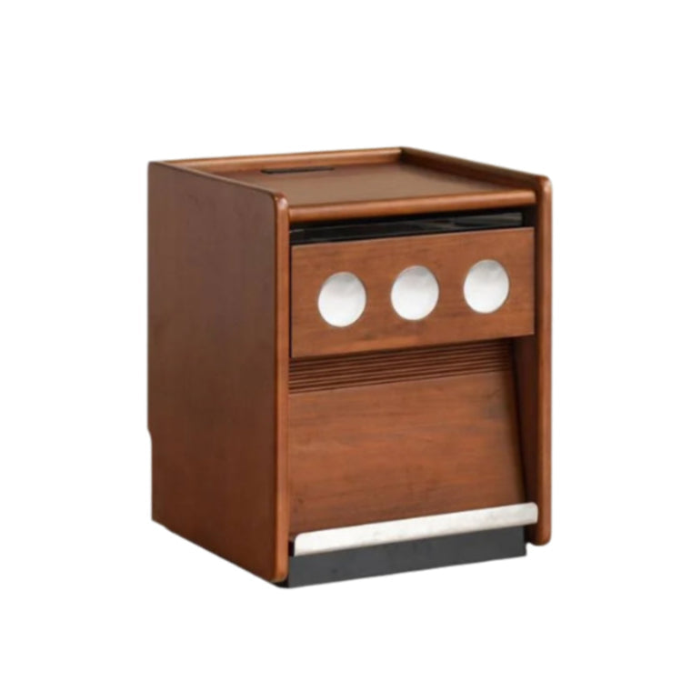 Black Walnut, Cherry, Ash, Poplar Solid Wood Nightstand